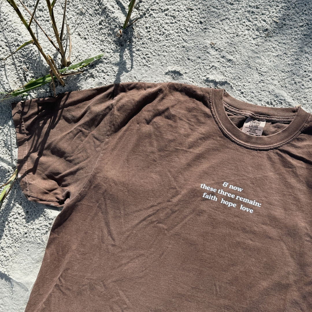 greatest of these is love tee