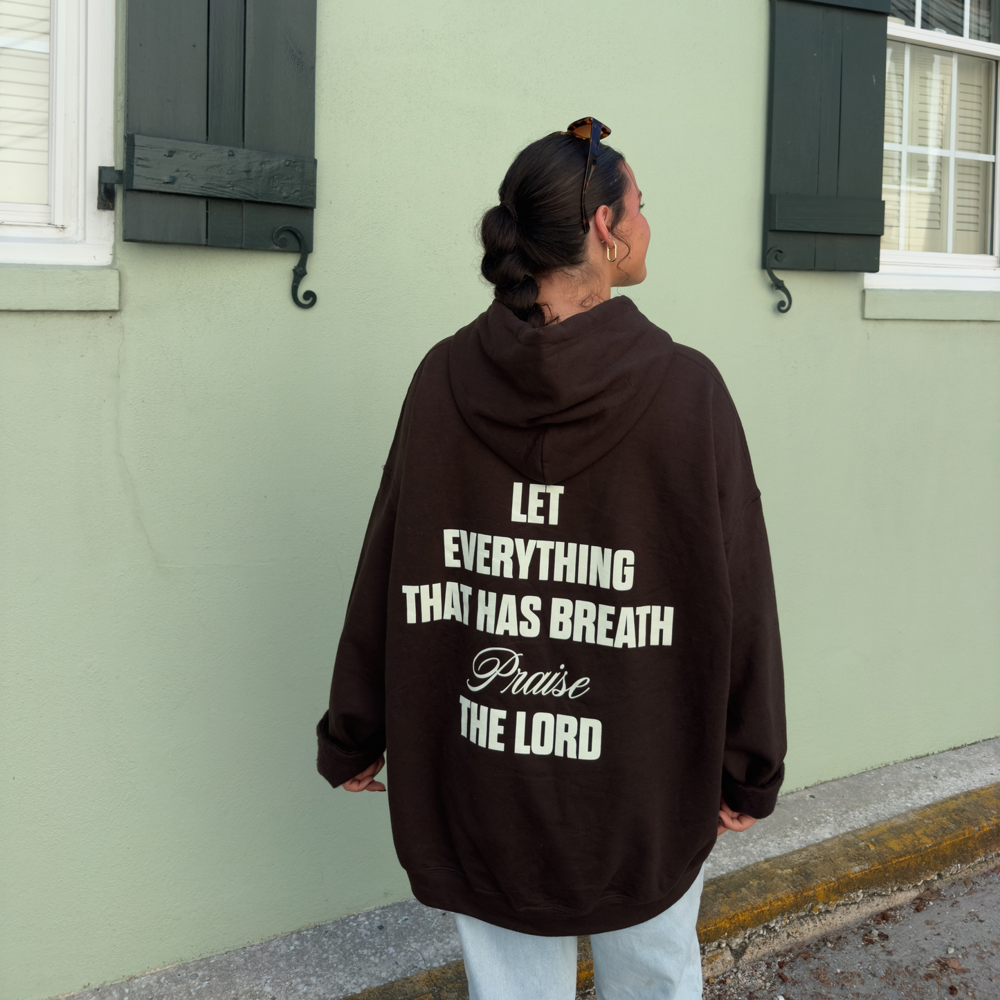 let everything that has breath hoodie