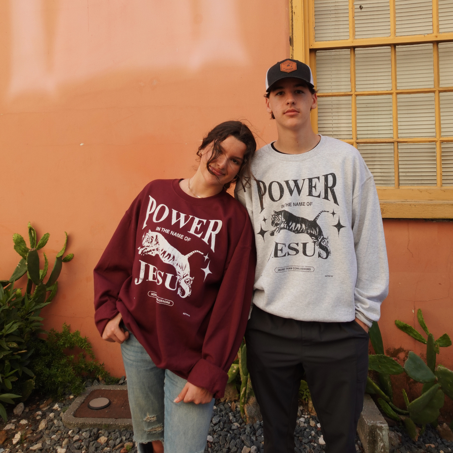 power in the name crewneck
