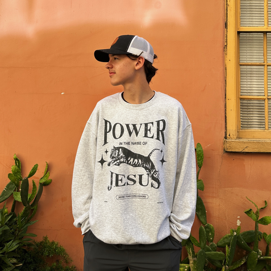 power in the name crewneck