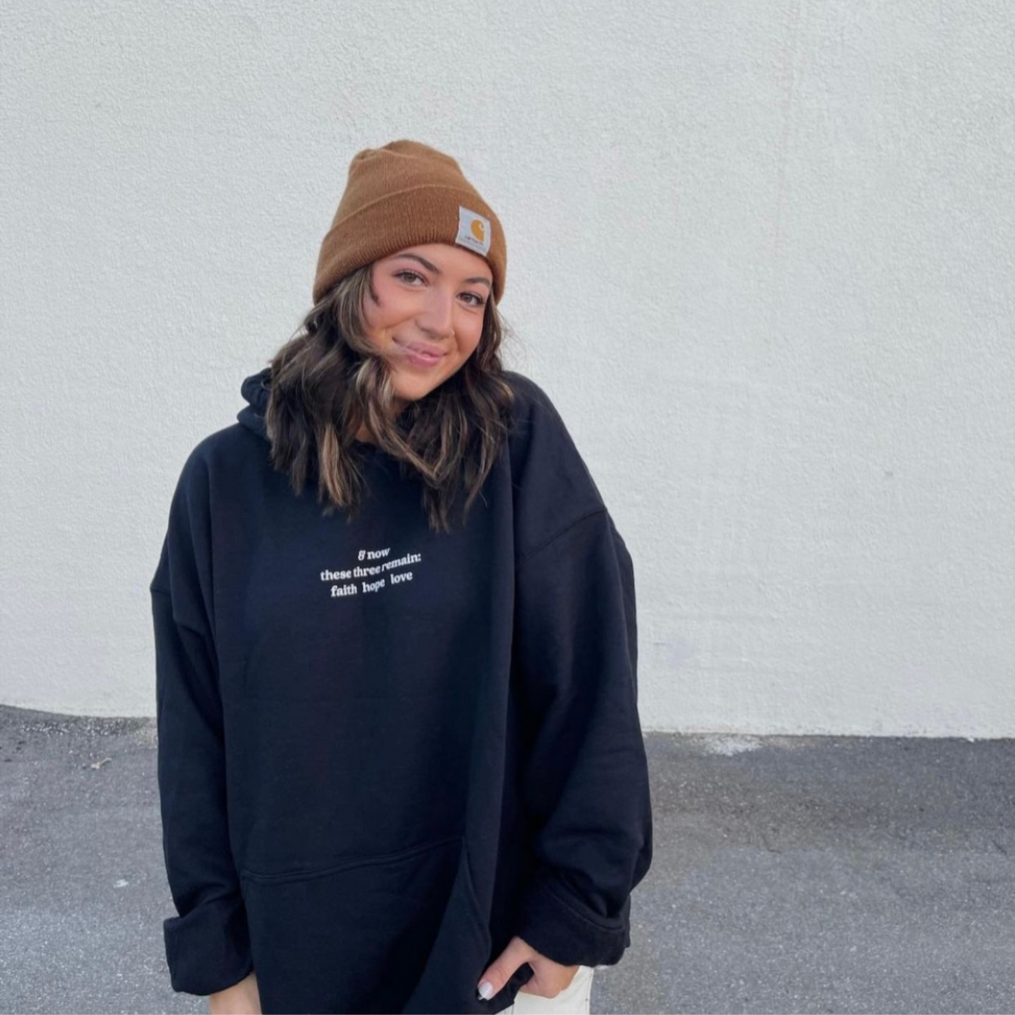 greatest of these is love hoodie