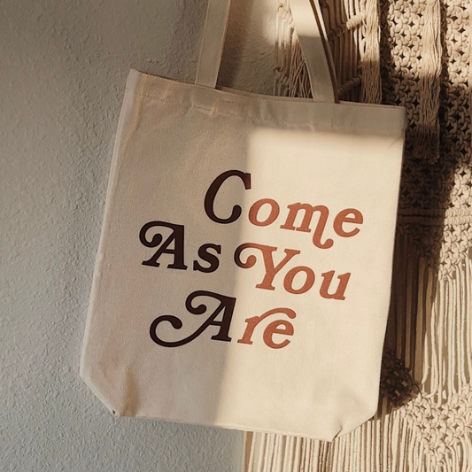come as you are tote