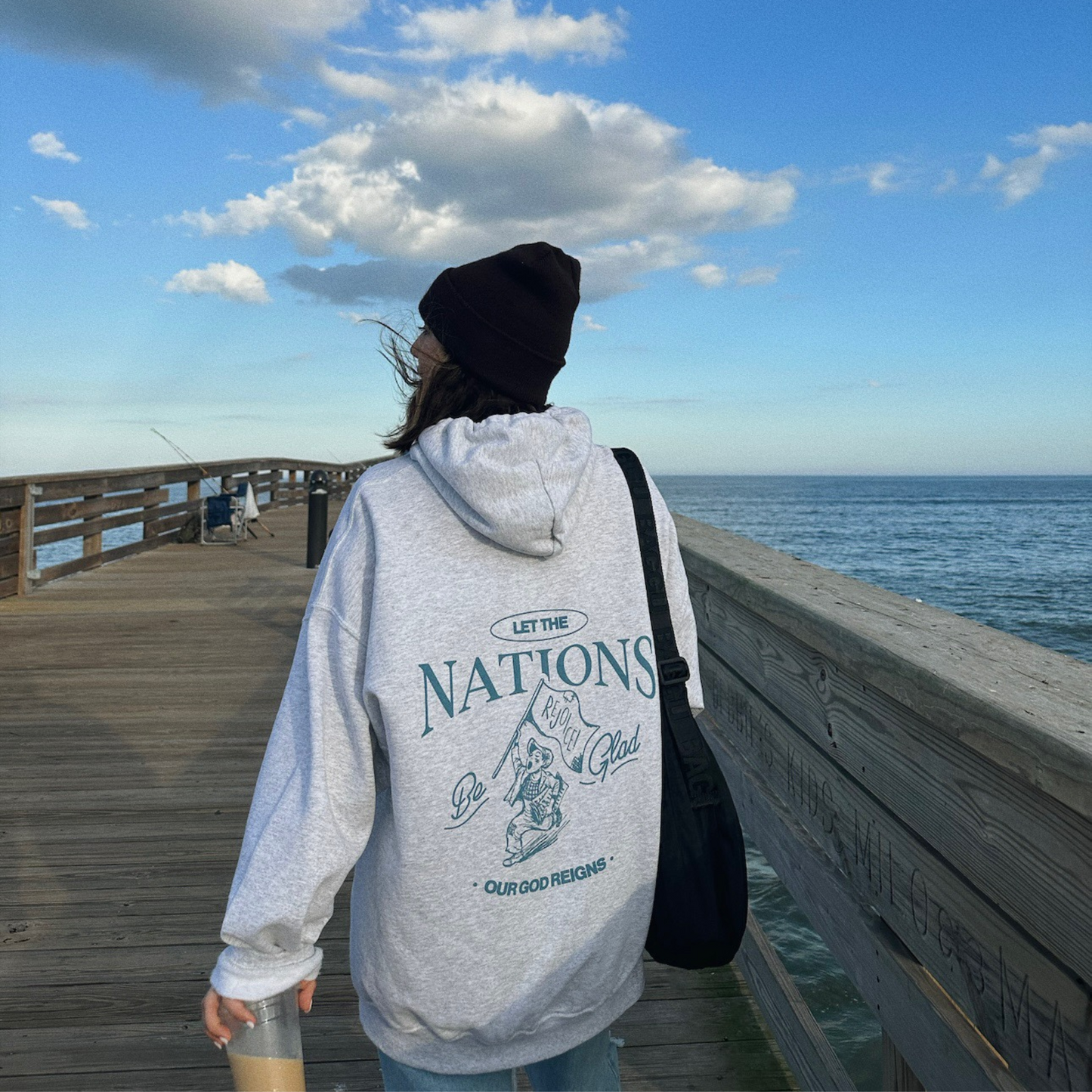 let the nations be glad hoodie