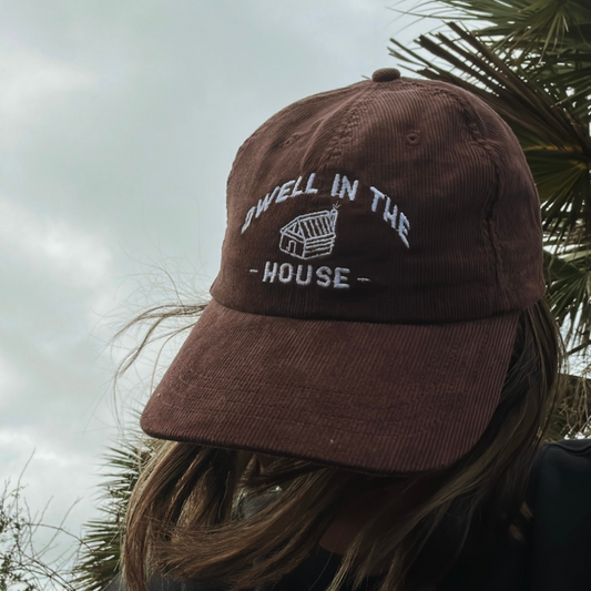 dwell in the house corduroy hat