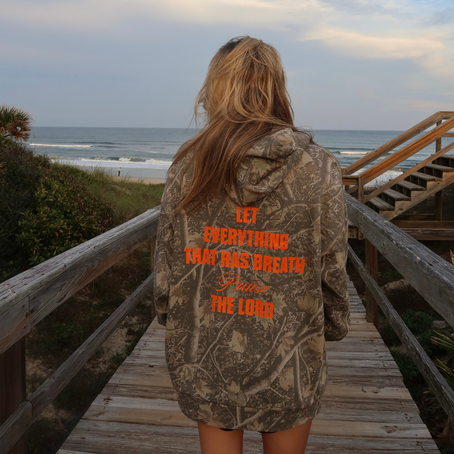 let everything that has breath camo hoodie