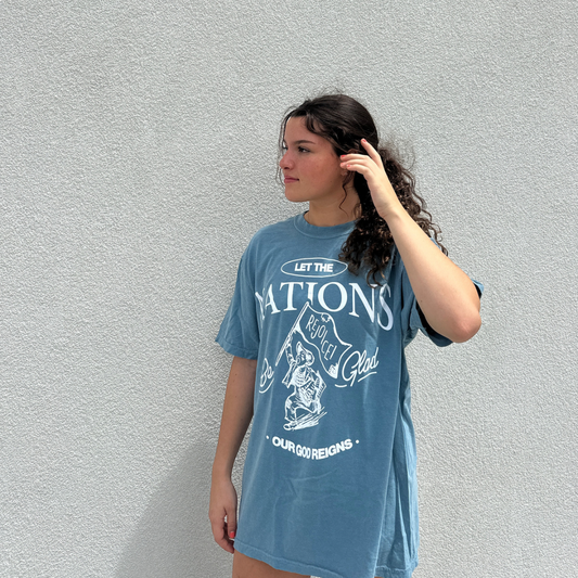 let the nations be glad tee