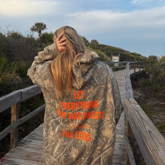 let everything that has breath camo hoodie