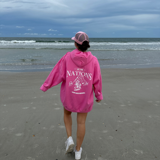 let the nations be glad hoodie