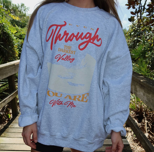 even through the valley crewneck