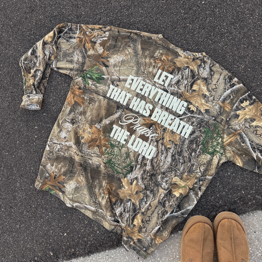 let everything that has breath long-sleeve tee