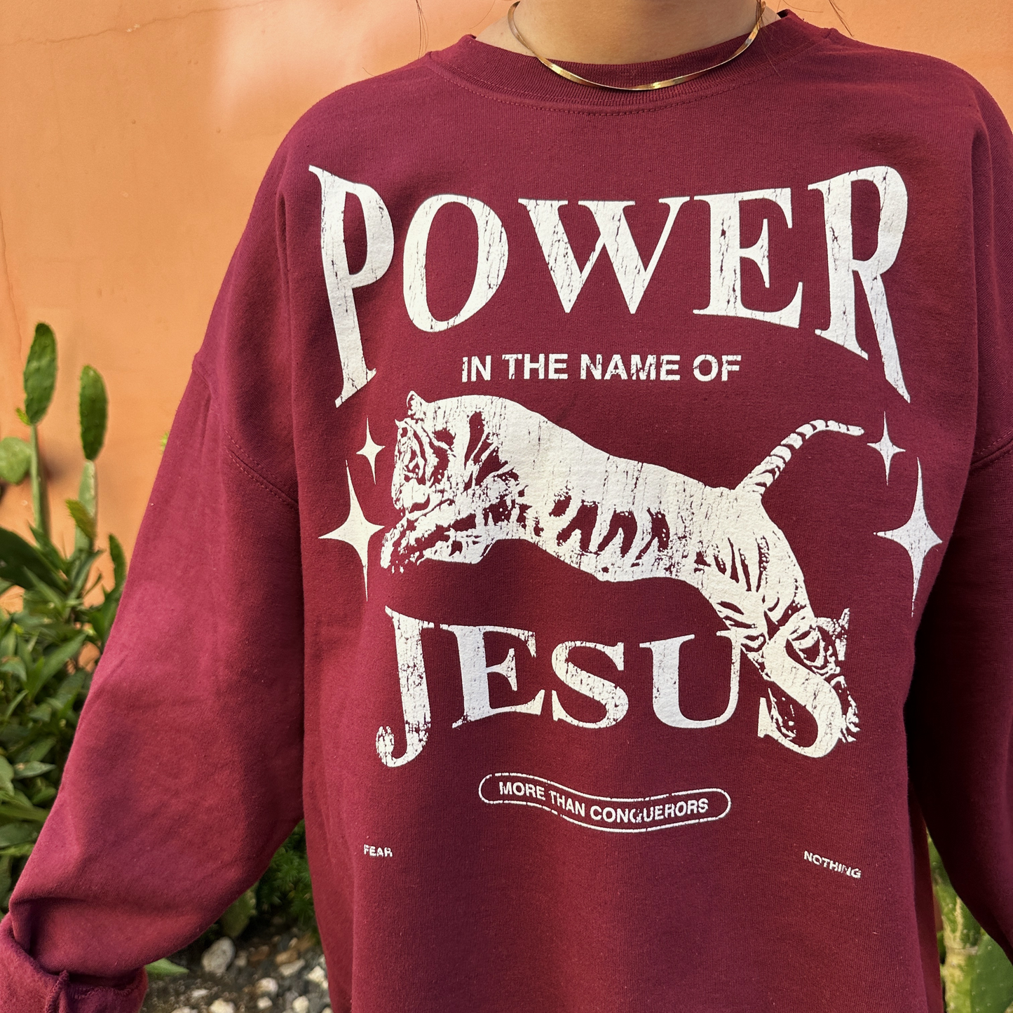 power in the name crewneck