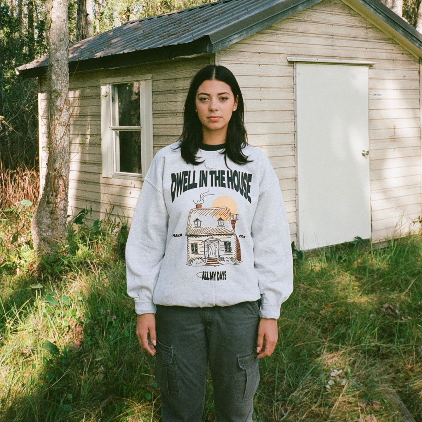 dwell in the house crewneck