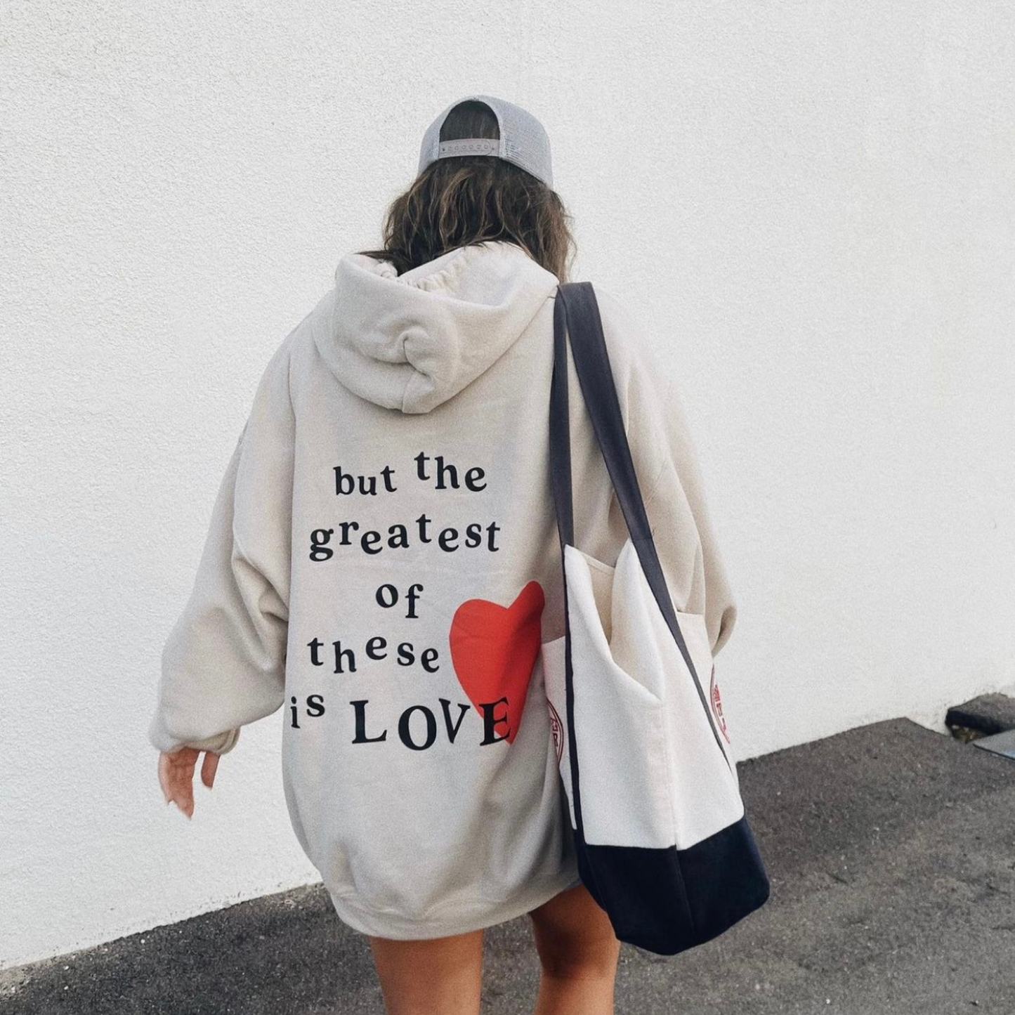 greatest of these is love hoodie