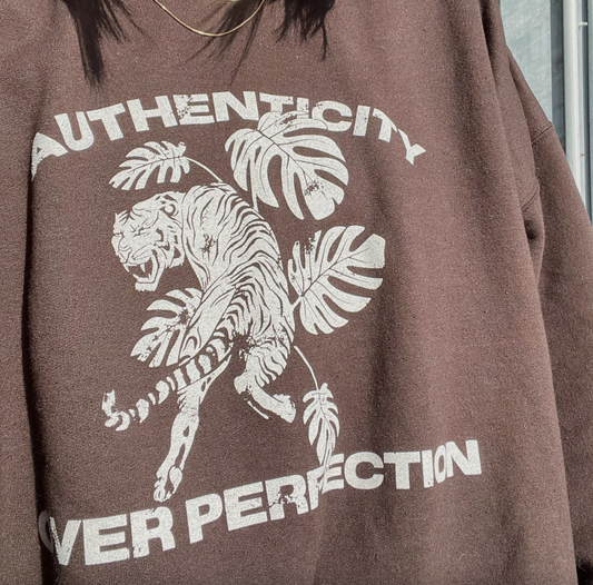 authenticity over perfection crew