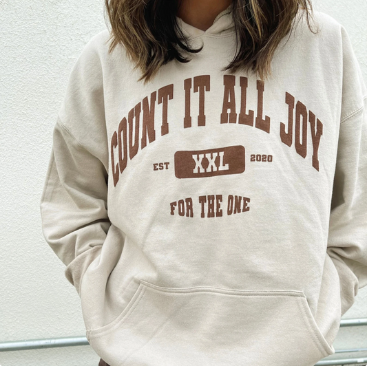 count it all joy hoodie
