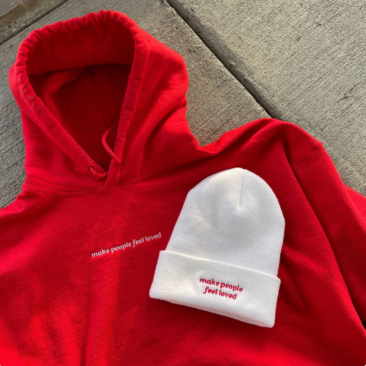 make people feel loved beanie